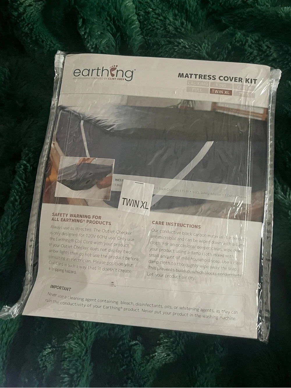 Earthing Grounding Mattress Cover - Twin XL